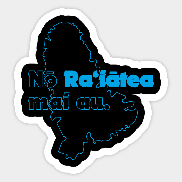 Nō Raʻiātea Mai Au Sticker by Parallax